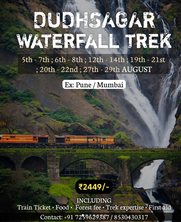 Maharashtra trek list August 2022