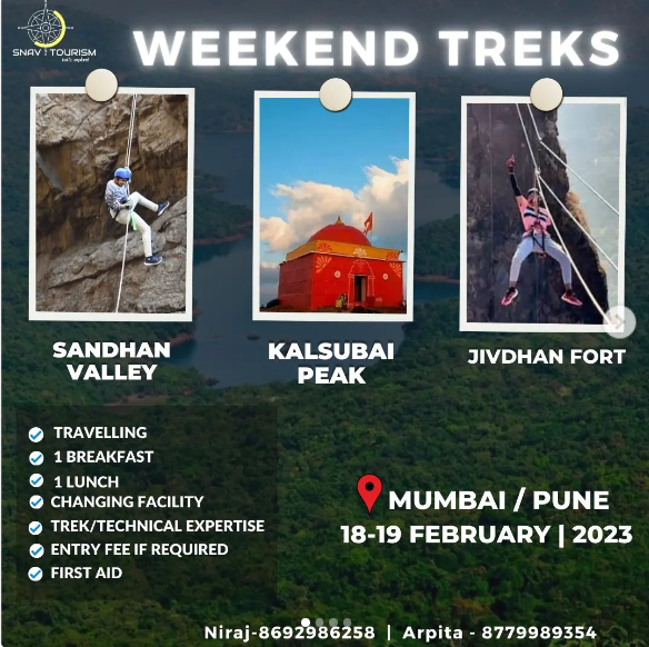 Mumbai Pune treks and tours 18th 19th Febuary 2023 Mumbai Hikers