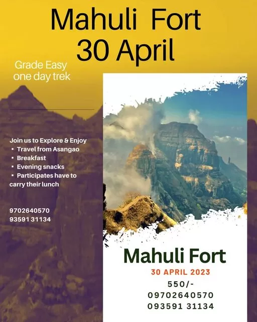 Mumbai Pune treks 29th 30th April 2023