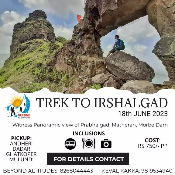 treks trips hikes from mumbai and pune 17th to 25th June