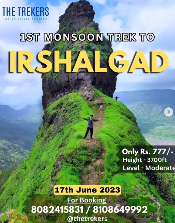 treks trips hikes from mumbai and pune 17th to 25th June