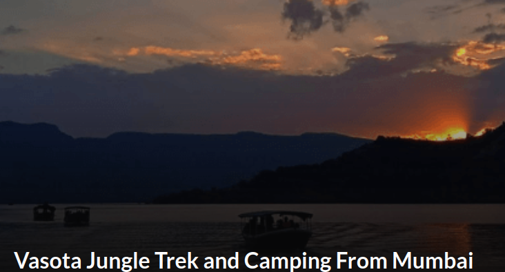 Sunset over Vasota Jungle with boats