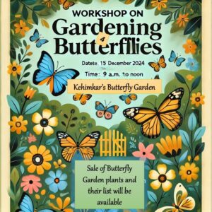 Workshop on Gardening for Butterflies, Karjat