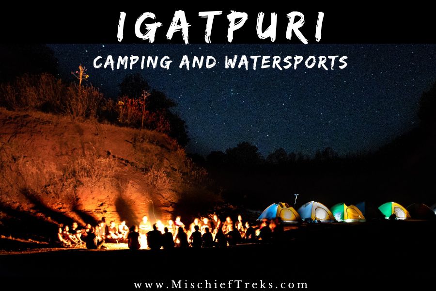 New Year Celebration Camping Party at Lake in Igatpuri