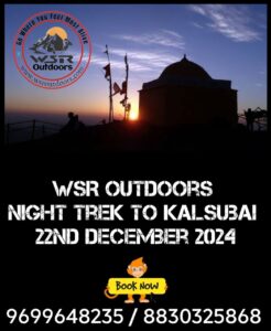 mumbai pune  camping trekking 21st 22nd december.300