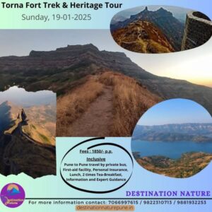 Torna Fort Trek Tour, January 19, 2025 details.