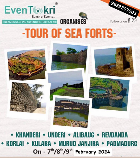 Tour of Sea Forts in February 2024