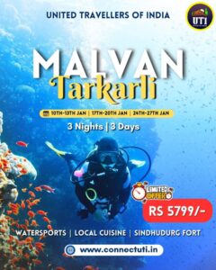 Scuba diving in Malvan Tarkarli, travel offer details.