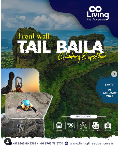 Tail Baila climbing expedition on January 5, 2025.