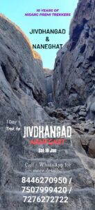 Rocky mountain trek to Jivdhangad and Naneghat.