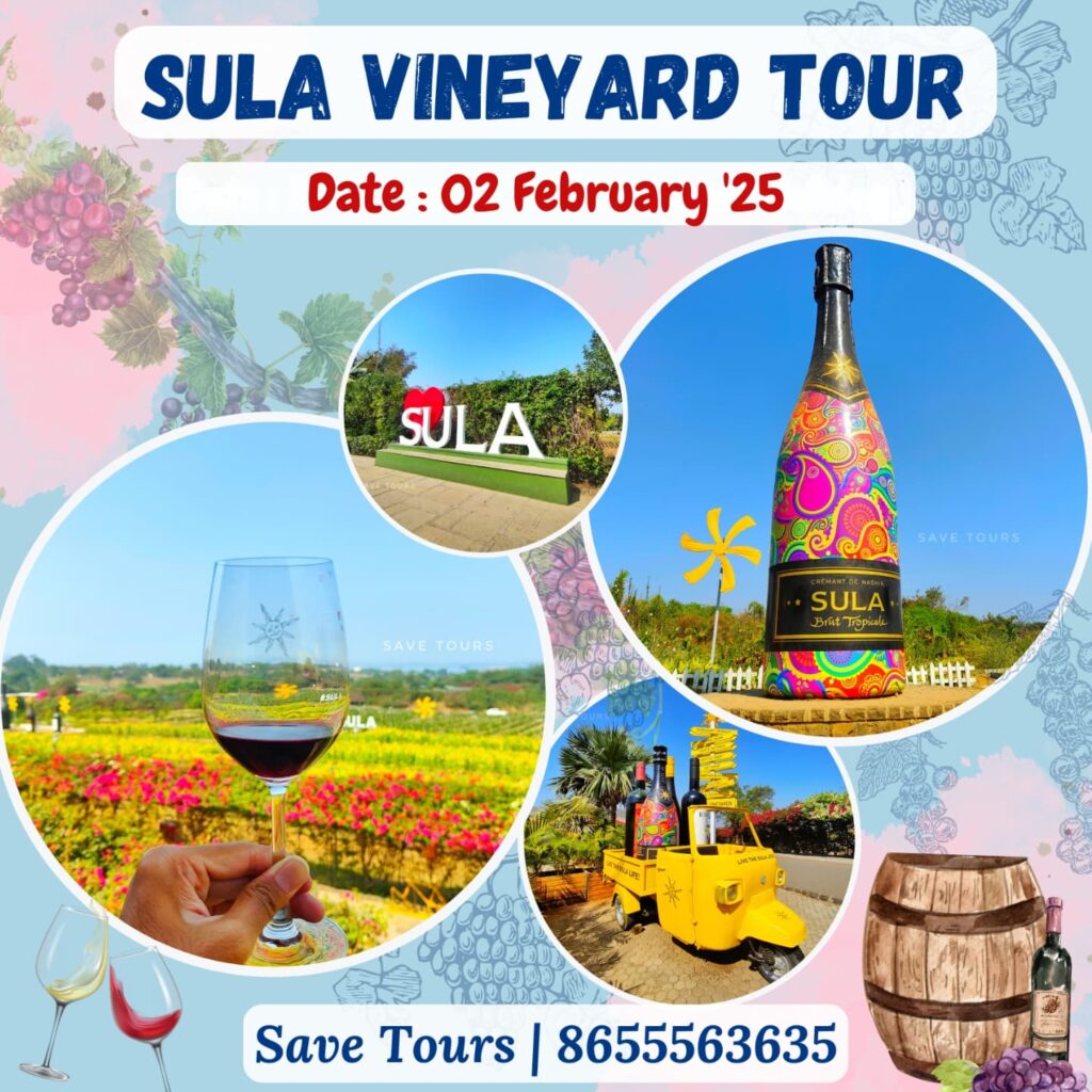 Sula Vineyard Tour on February 2, 2025.