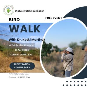 Bird walk event at Taloja Hills, April 2025.
