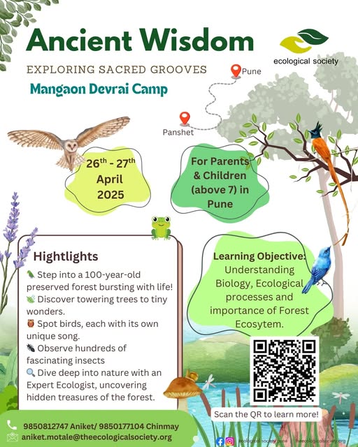 Ancient Wisdom Devrai Camp event, April 2025, Pune.