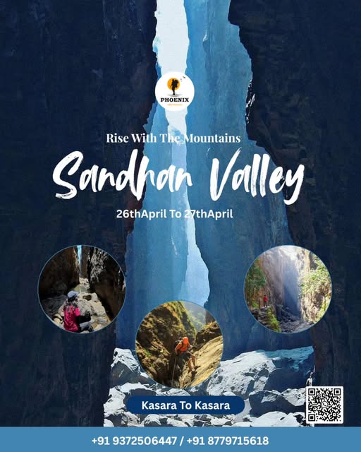 Sandhan Valley trekking adventure, April 26-27.