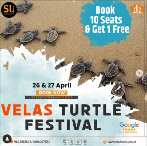 Velas Turtle Festival, April 26-27, booking available.