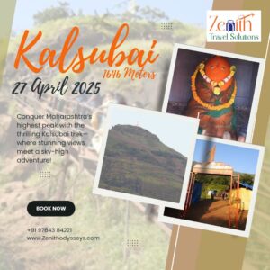 Kalsubai trek adventure in Maharashtra, April 2025.
