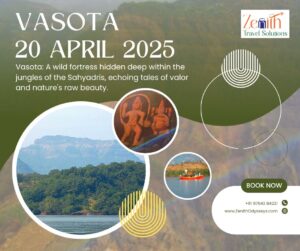 Vasota Fortress travel poster, April 2025 adventure tour.