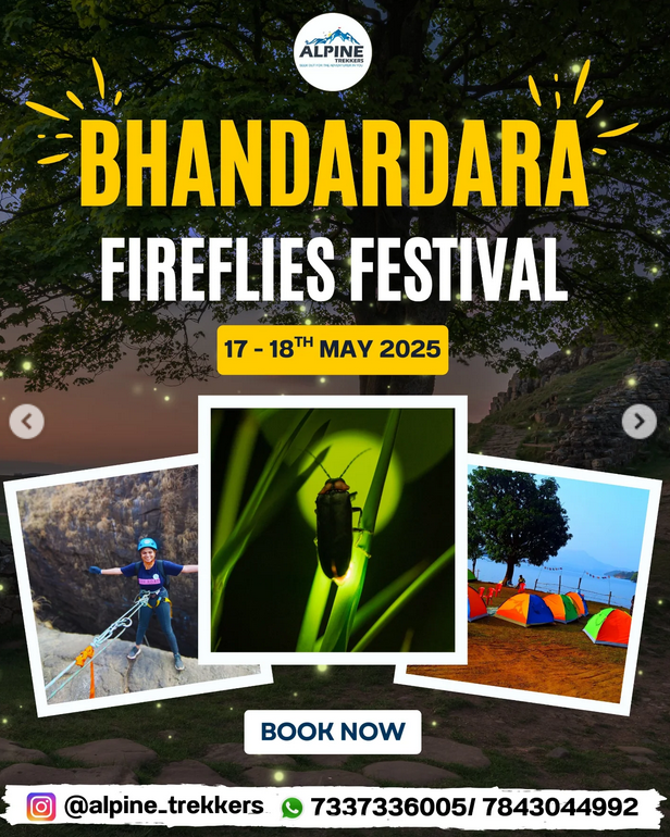 Bhandardara Fireflies Festival, May 17-18, 2025