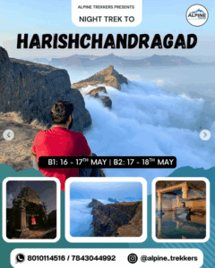 Night trek to Harishchandragad with stunning views.