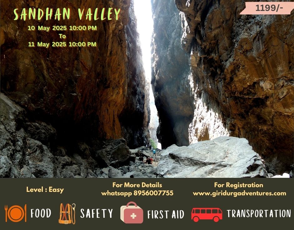 Sandhan Valley trek, easy level, May 2025 event