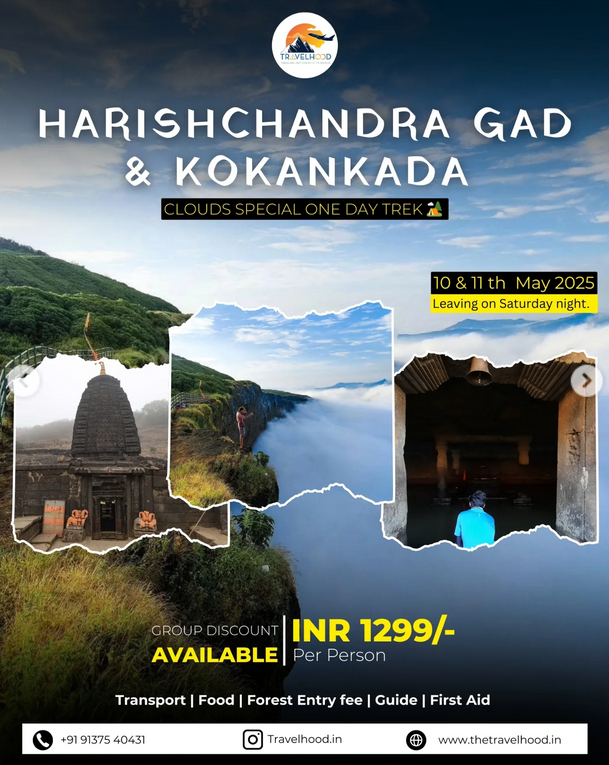 Harishchandra Gad trek, May 2025 group adventure.