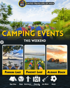 Camping events at lakes and beach this weekend.