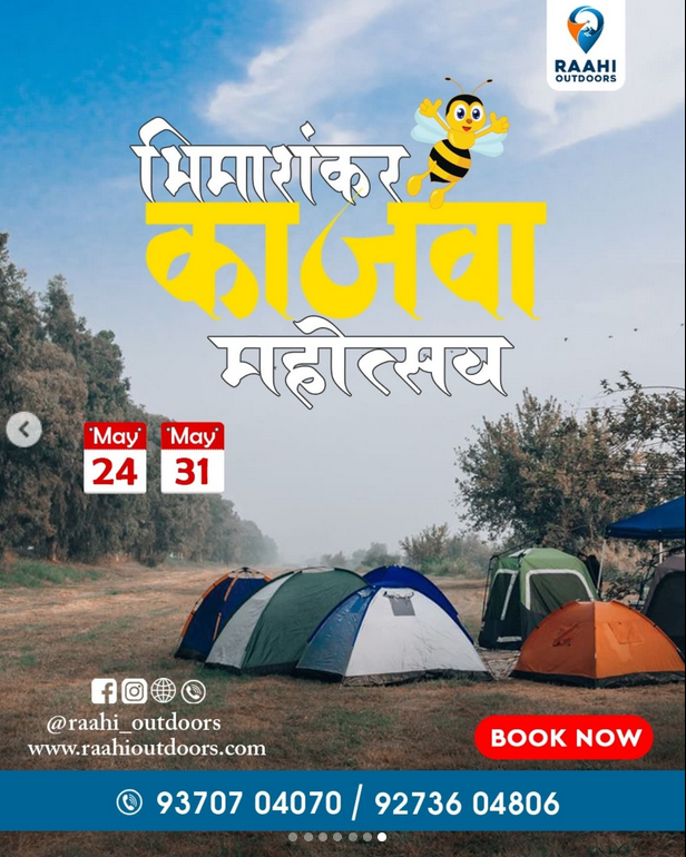 Camping festival May 24-31, book now