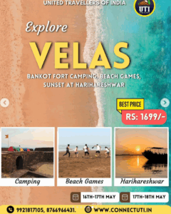 Explore Velas: camping, beach games, sunset tour.