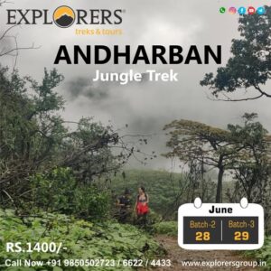 explorers pune andharban 28th 29th june