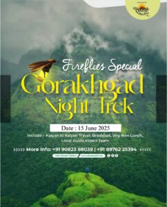 Fireflies Special Gorakhgad Night Trek advertisement