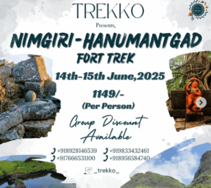 Nimgiri-Hanumantgad Fort Trek, June 2025, Group Discounts