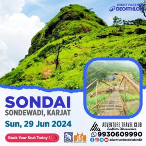 Sondai trek in Karjat, June 2024 event.