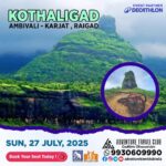 Kothaligad trekking event on July 27, 2025.