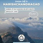 Harishchandragad monsoon trek details and contact information.