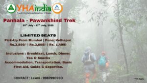 Panhala Pawankhind Trek, July 2025, with YHA India.