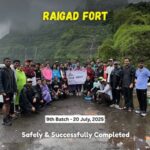Group at Raigad Fort on July 20, 2025.