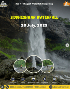 Siddheshwar Waterfall Rappelling