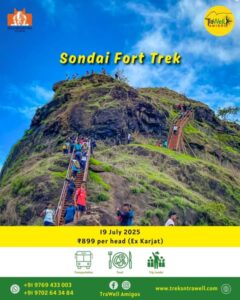 Sondai Fort Trek event with climbers, July 2025.
