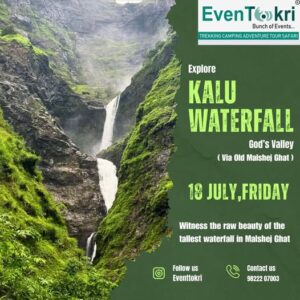 Explore Kalu Waterfall adventure in Malshej Ghat.