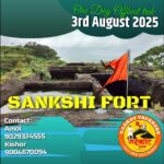 gadkot trekkers san kshi fort 3rd aug