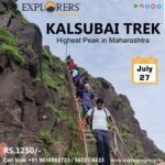 Hiking Kalsubai, Maharashtra's tallest peak, July 27.