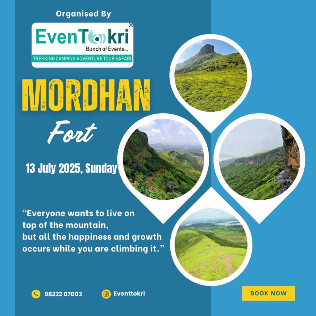 Mordhan Fort trek event, July 2025