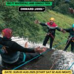 offbeat waterfall rappelling 2nd 3rd aug