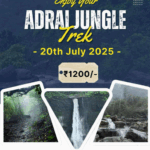 Adrai Jungle trek on July 20, 2025, ₹1200.