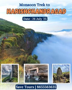 Monsoon trek to Harishchandragad, July 26, 2025