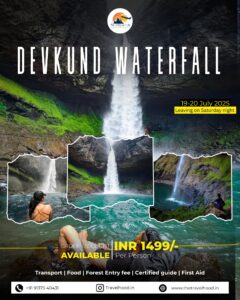 Devkund Waterfall tour package with group discount offer.