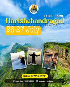 Harishchandragad trek July 26-27, book now 1299.