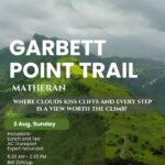 Hiking event at Garbett Point, Matheran on August 3rd.
