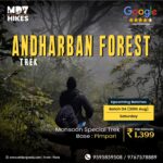 Andharban Forest trek promotion, monsoon special event.