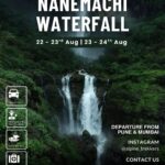 Nanemachi Waterfall tour, August dates, details included.